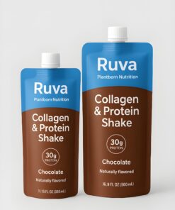 Collagen & Protein Shake – Ready to Drink | Plant-Based Collagen Drink by Ruva Plantborn Nutrition