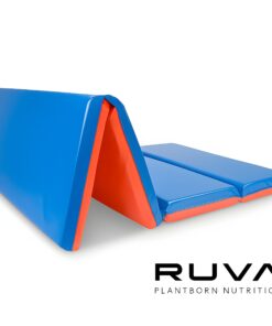Four-Fold Kids Rest Mat – Comfortable & Easy-to-Clean Folding Nap Mat for Preschool, Daycare & Home | Ruva Plantborn Nutrition